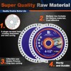 BRSCHNITT Indestructible Disc for Grinder 4inch 2pcs-7/8 Arbor Multifunctional Cutting