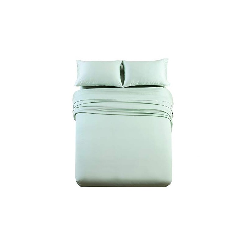 Abripedic Solid 600-Thread-Count, 100-Percent Tencel Lyocell, Full Size, 4PC Bed