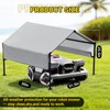 Robot Mower Garage + Waterproof Cover, 32"x30"x26" | Heavy Steel