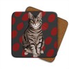 Tabby Cat - Set of 4 Coasters - Leslie Gerry