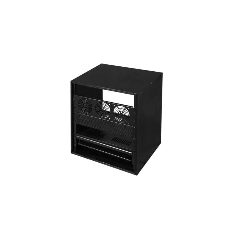 Gator Cases Wooden Studio Rack, 8U Size with 15.25" Depth,