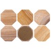 Marbco Sandstone Water Absorbent Hand Crafted Octagon Coasters for Drinks-