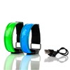 Running Lights 2 Pack Reflective Band Bicycle Reflector Armband Luminous