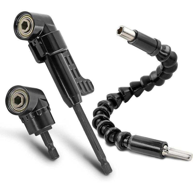 105 Degree Right Angle Drill Bit Holder, 1/4" Hex Shank