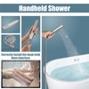 Aolemi Freestanding Bathtub Faucet Floor Mount Tub Filler with Handheld