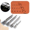 Aiskaer White Steel 6mm 1/2/4/6 Prong DIY Diamond Lacing Stitching