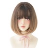 Full Wig, Gradient Wig, Full Wig, Mesh, Bob, Cut, Short,