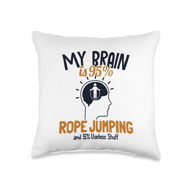 Fitness Jump Rope Apparel Gear Gifts For Beginners My Brain