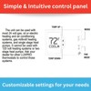 Lux Pro PSD111B Non-Programmable Thermostat for Home Use; 1 Heat,