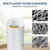 Membrane Solutions 5 Micron Sediment Water Filter Replacement Polypropylene Cartridge