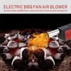 WPKD BLUEIY BBQ Air Blower Fan, Portable Handheld Electric BBQ