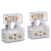 Positive Negative Battery Terminals Connector 0/4/8/10 Gauge Terminal Clamp with