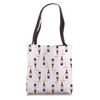 Wine Corkscrew Pattern Gift Tote Bag