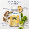 SOLARAY Vitamin D3 K2 - Bone Health and Immune Support