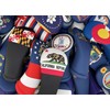 Hawaii State Flag Driver 460cc Club Headcover Handmade by BeeJos