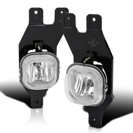 SPEC-D TUNING Fog Lights + Switch Compatible with 1999-2004 Ford F-250, F-350 Super Duty, 2000-2004 Excursion, L+R Pair Assembly