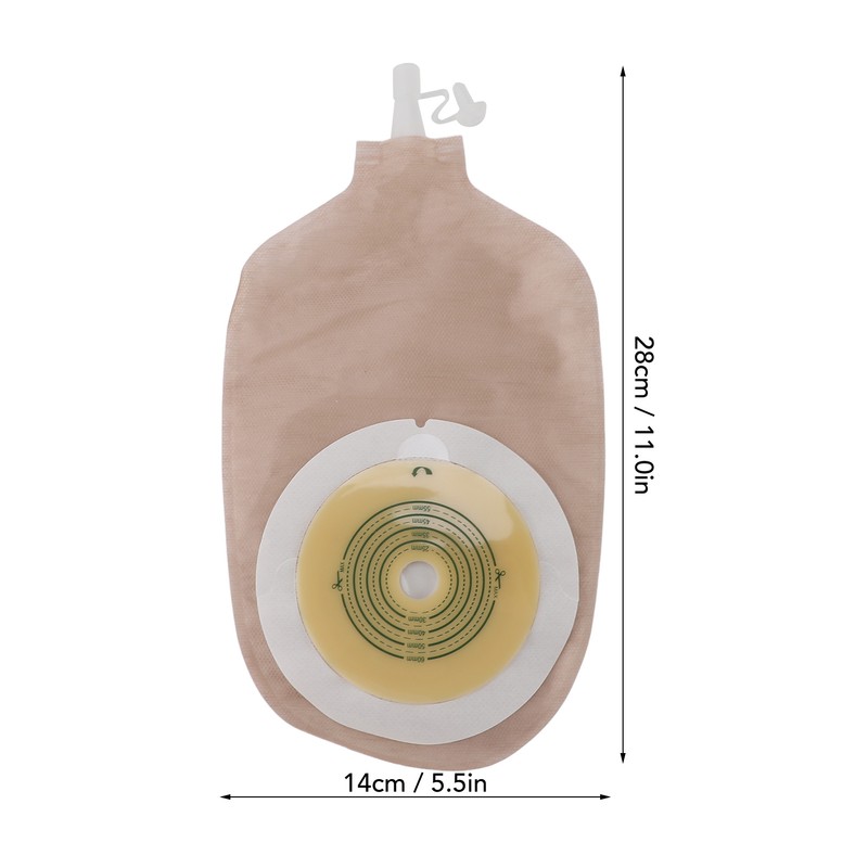 10pcs Colostomy Bags Ostomy Supplies One Piece Drainable Ostomy Pouch