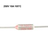 uxcell 250V 10A 105 Celsius Circuit Cut-off Temperature Thermal Fuse