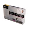 HIDISC Music Cassette Tape, Normal Position, 90 Minutes, 1 Roll