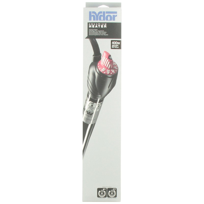 Hydor Theo Shatterproof Aquarium Heater, 400-Watt & Ideal For 80