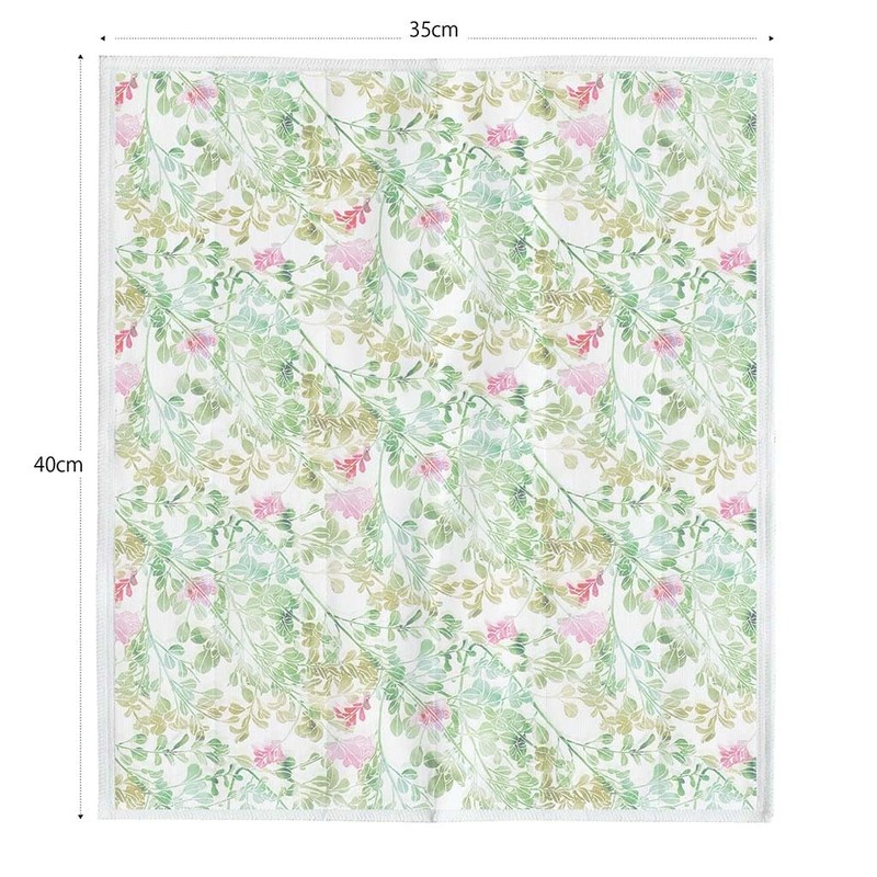 Humming Bird Design Nara Mosquito Net Woven Dish Cloth, Nagatsuki