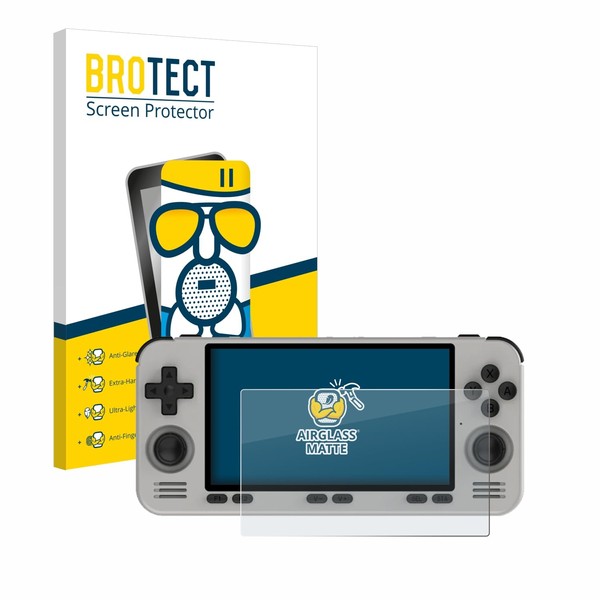 BROTECT Anti-Glare Protective Glass for Powkiddy RGB10 MAX3 Pro Protective