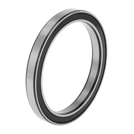 ACROPIX 6815VV Deep Groove Ball Bearings P5 75x95x10mm Lubricated Bearings Double Rubber Seal Black Silver Tone Scooter Skateboard Wheel