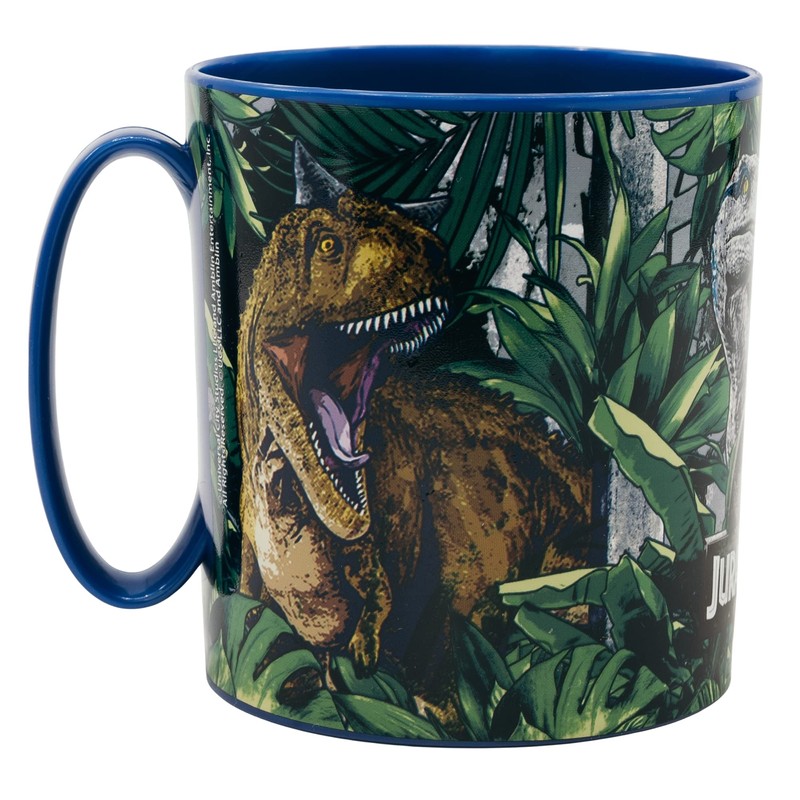Jurassic World Reusable Microwavable Plastic Cup for Children 350 ml