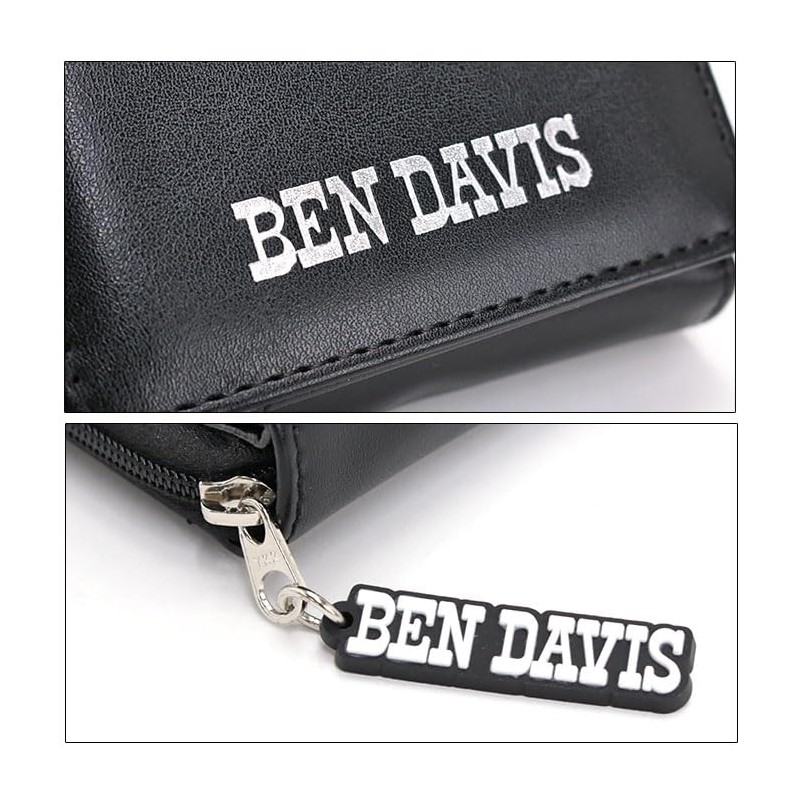 Bendibis BDW-8395 Wallet, Mini Wallet, Trifold, Synthetic Leather, Foil Print,