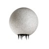 trendlights24 Stone IP65 Globe Light for Garden, 20 cm Globe