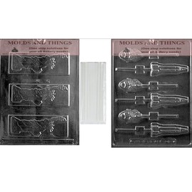 New york Statue of liberty Ape and Empire state building chocolate candy mold with © molding Instructions