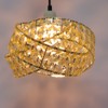 Chi-buy Half & Half Shiny Ceiling Lamp Shade Modern Polished