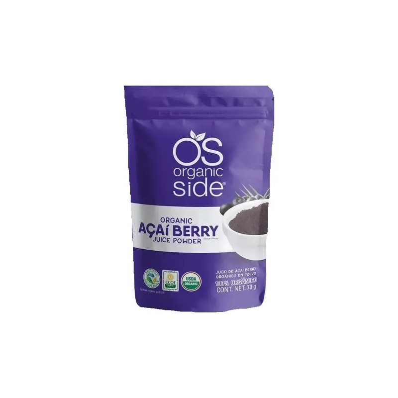 Organic Side Aaí Berry Orgánico 70 G