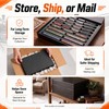 Silipull 3 Pcs N Scale Model Train Storage Box with