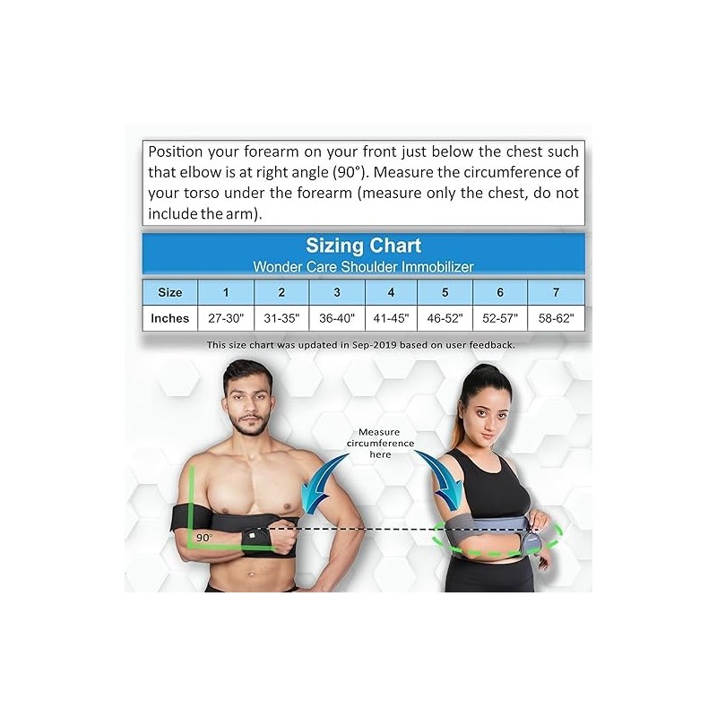 Black Elastic Strap Shoulder Support for Clavicle Collar Bone Dislocation