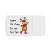 'Happy Christmas to My Teacher' Pill Box with Tablet Splitter
