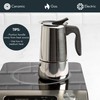 Primula Stainless Steel Stovetop Espresso Coffee Maker, 4-Cup, 3.5"D x