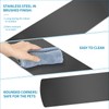 Sanbege 2 Pcs Door Scratch Protection Plate 4" x 16",