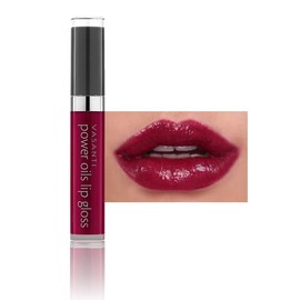 Power Oils Lip Gloss by VASANTI - One-Swipe Full Coverage with Non-Sticky Shine - Infused with Lip Nourishing and Hydrating Power Oils - Paraben Free, Vegan Friendly, Never Tested on Animals (Queen)
