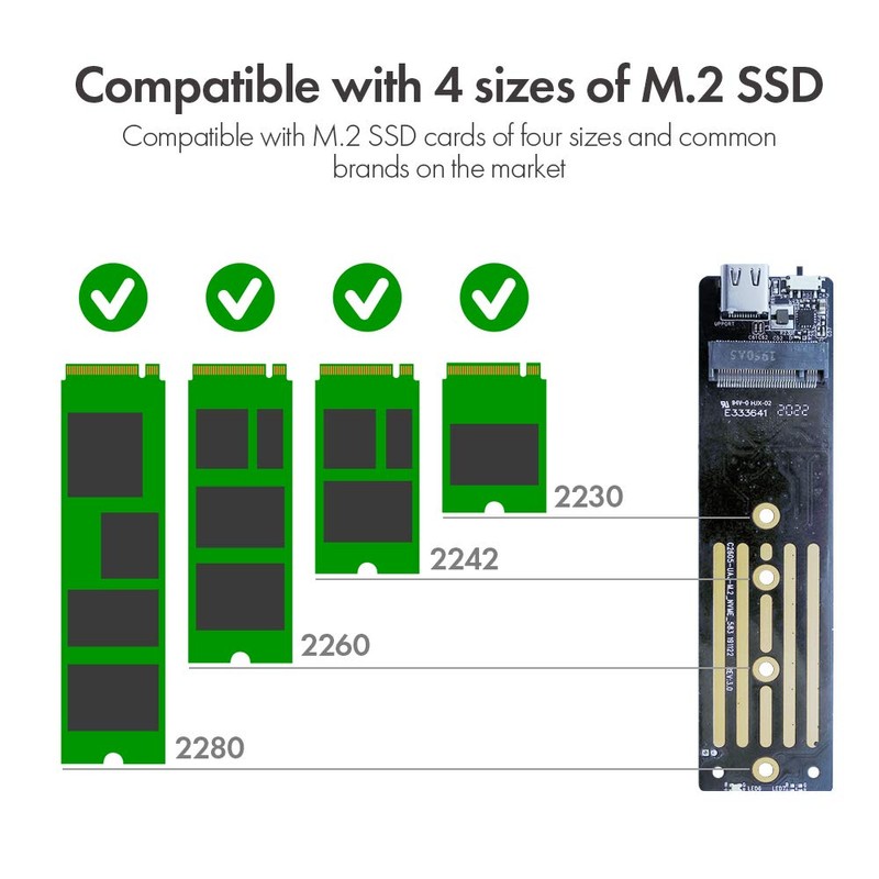 ineo M.2 NVMe (PCIe) Carcasa SSD Ventilador de refrigeración Integrado