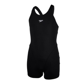 Speedo Girls Essential Endurance Plus Legsuit - Black, 28
