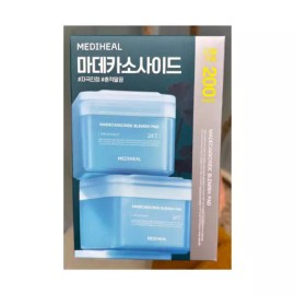 Mediheal 메디힐 마데카소사이드 흔적 패드 본품 100매 + 리필 100매 Mediheal Madecassoside Trace Pads Original 100 Sheets + Refill 100 Sheets