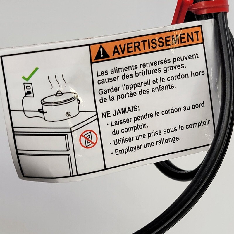 TRU NEW - TRU Triple Slow Cooker 1.5 Quart POWER