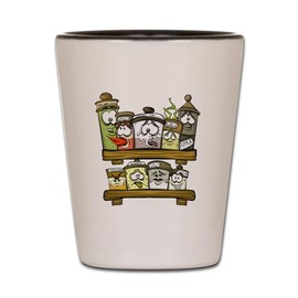 CafePress Kitchen Cooking Spice Rack Spice Lover Unique and Funny Shot Glass