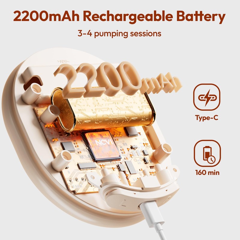 NCVI Double Electric Breast Pump