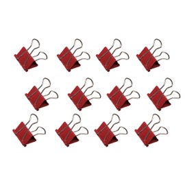 Original Mauly Klemmer 19 mm, foldback clamp, clamping width 7 mm, 2141925, box 12 pieces, red