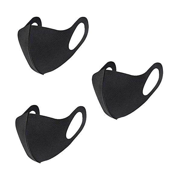 Breathable Face Mask Washable & Reusable Protective Cloth Mask for Women and Men (Pack of 3)