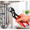 Quick-Adjust Tongue & Groove Pliers for Plumbing – V-Jaw Water