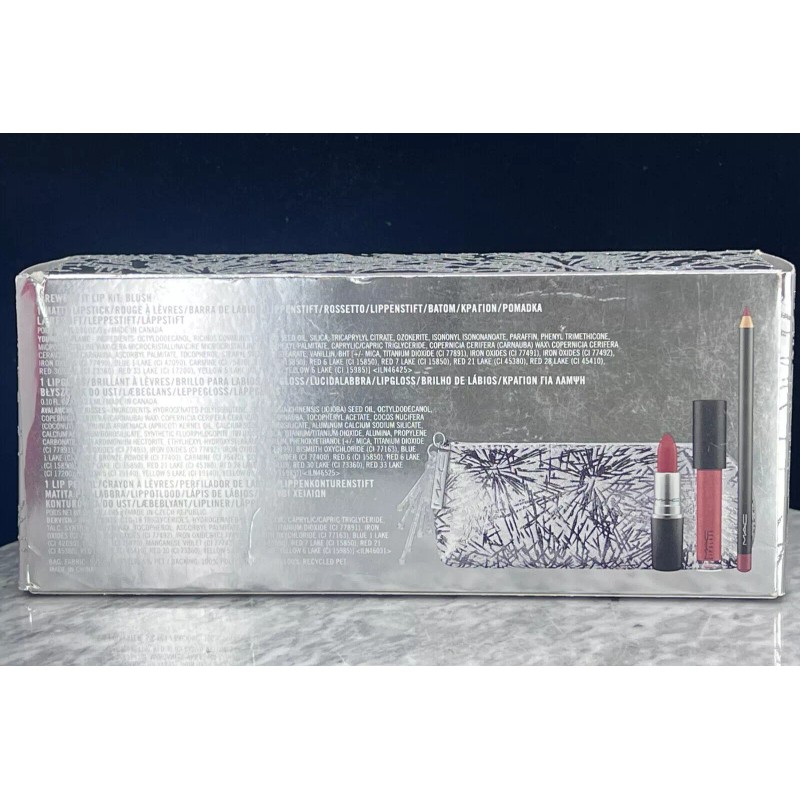 M·A·C MAC Firewerk IT Lip Kit BLUSH 3 PIECE SET