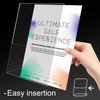 Zyghjort 8x10 Acrylic Picture Frame Set of 6, Clear Frameless